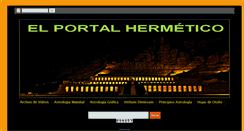 Desktop Screenshot of elportalhermetico.com